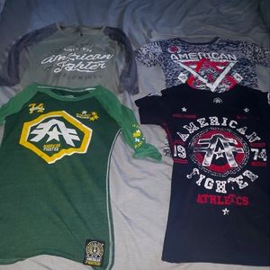Affliction American Fighter Shirt bundle